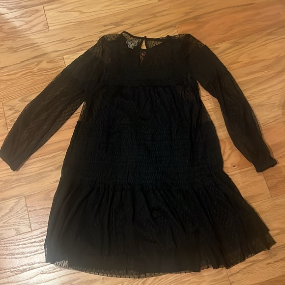 Anthropologie Maeve Samara mesh floral embroidered dress - Picture 5 of 7